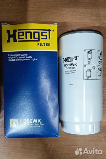 Фильтр топливный сепаратора Hengst H356WK