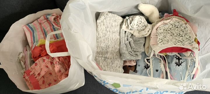 Пакет детских вещей 56-80 размеры