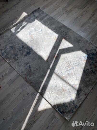 Ковёр напольный новый серый