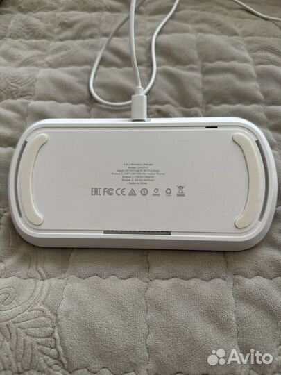 Беспроводная зарядка Deppa 3в1