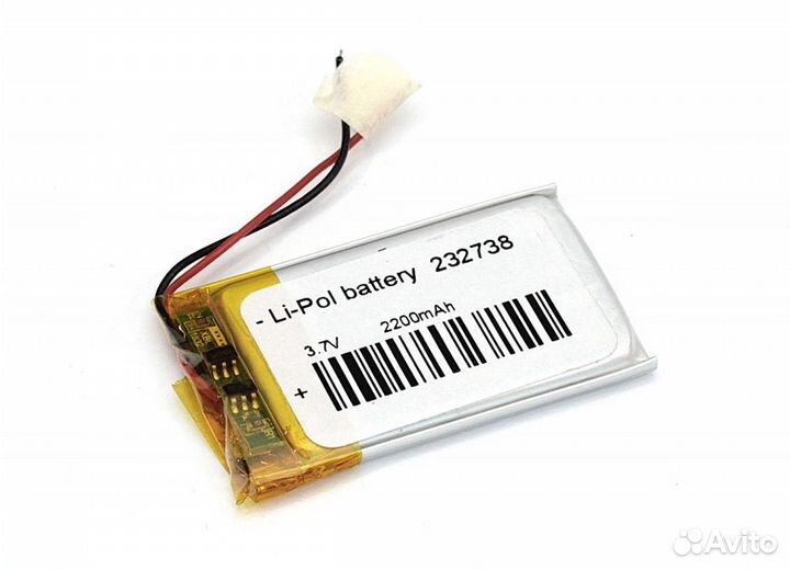 Аккумулятор Li-Pol (батарея) 2.3x27x38mm 2pin 3.7V