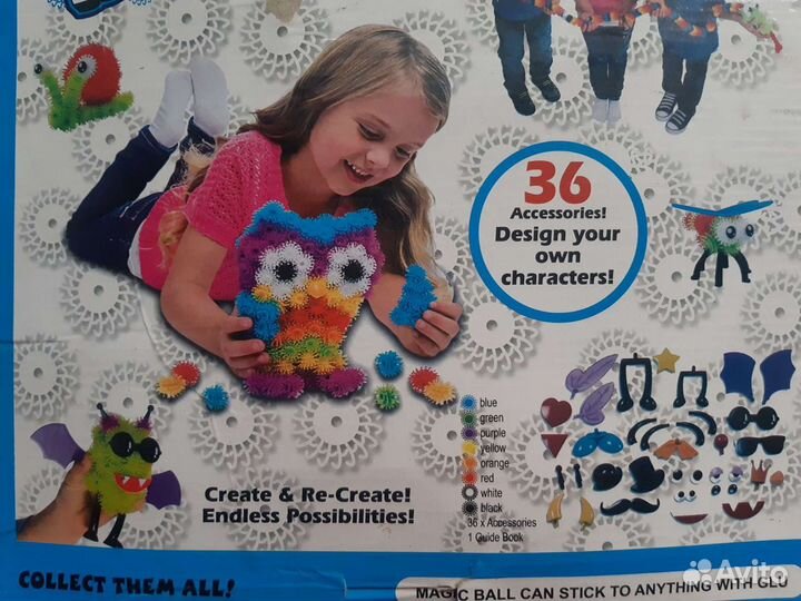 Конструктор липучий Bunchems