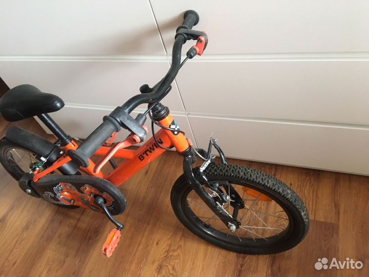 Детский велосипед btwin 16