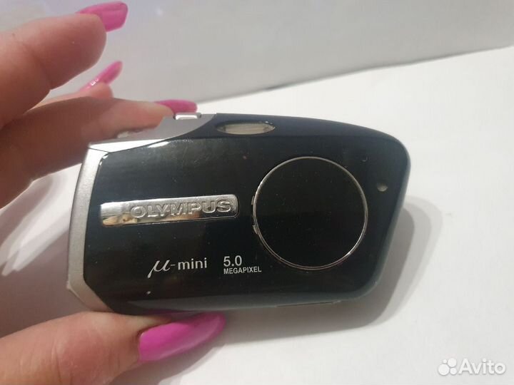 Фотоаппарат Olympus Mju Mini для ретро фото 5 мп
