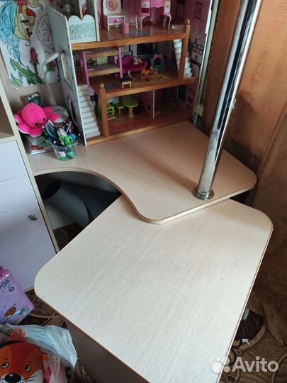 Кровать чердак детский угловой