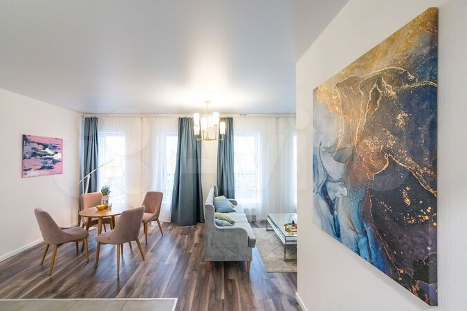 2-к. квартира, 76,9 м², 18/29 эт.