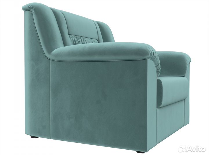Кресло Карелия, велюр, бирюзовый. Москва и мо