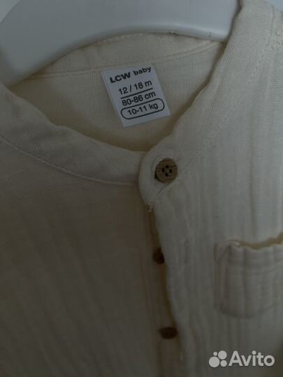 Муслиновая рубашка LC Waikki 80-86