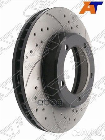 Комплект дисков тормозных передний перфорирован