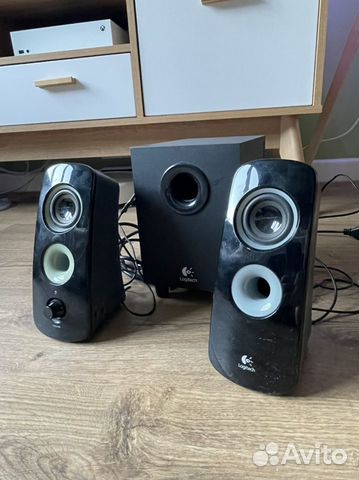 Колонки logitech с сабвуфером купить в Москве | Электроника | Авито