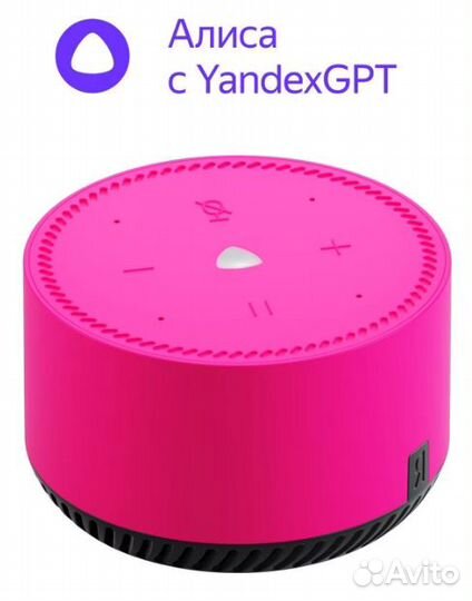 Умная колонка с Алисой и подписка плюс на год