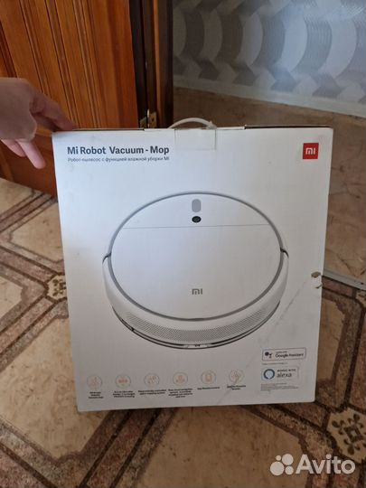 Робот пылесос xiaomi mi robot vacuum mop моющий