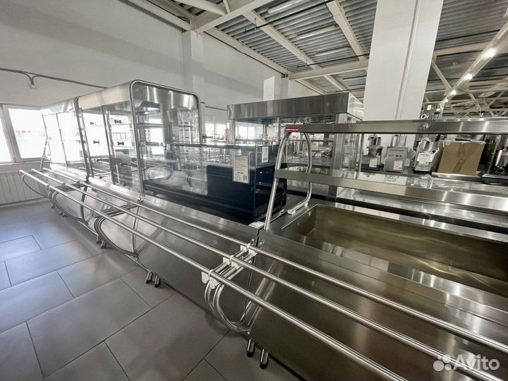Линия раздачи для столовой с гарантией