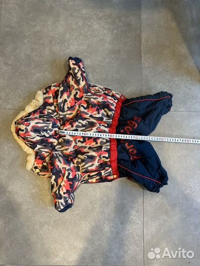 Комбинезон для маленькой собаки зимний