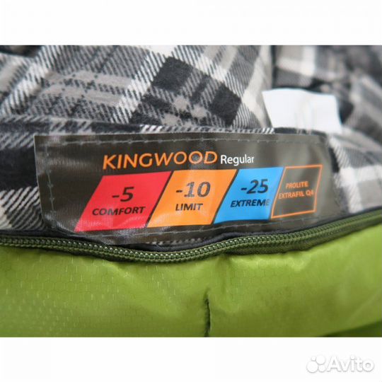 Спальник зимний -25 Kingwood Regular/Левый 