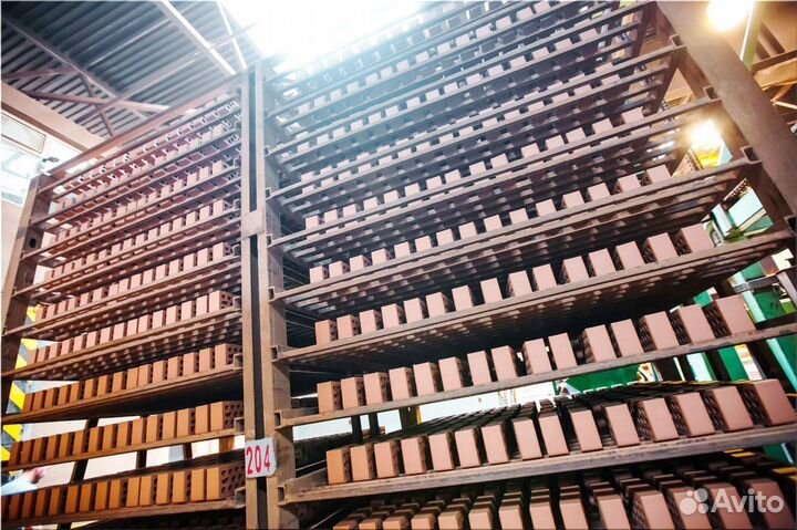 Кирпич лицевой в наличии