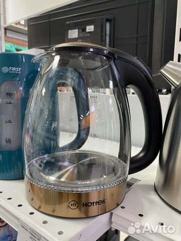 Чайник стекло нт-960-015 hottek