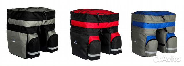 Сумки-штаны для велопохода. 60 литров. Новые