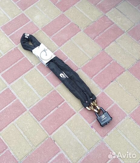 Противоугонная цепь для велосипеда и мото