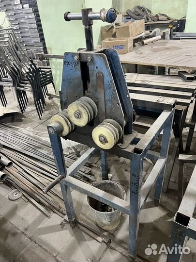 Трёхроликовый прокатной трубогиб