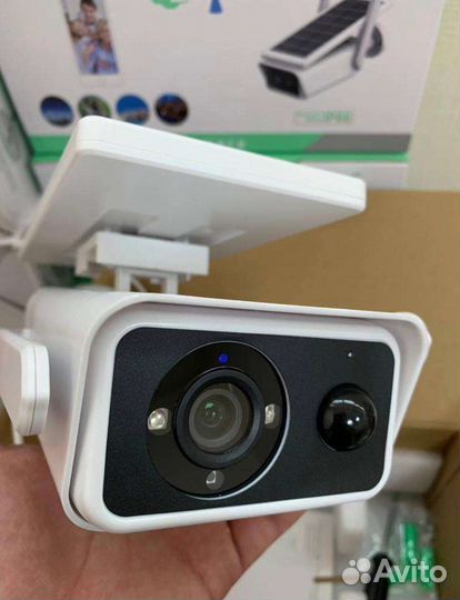 Камера видеонаблюдения с солнечной батареей