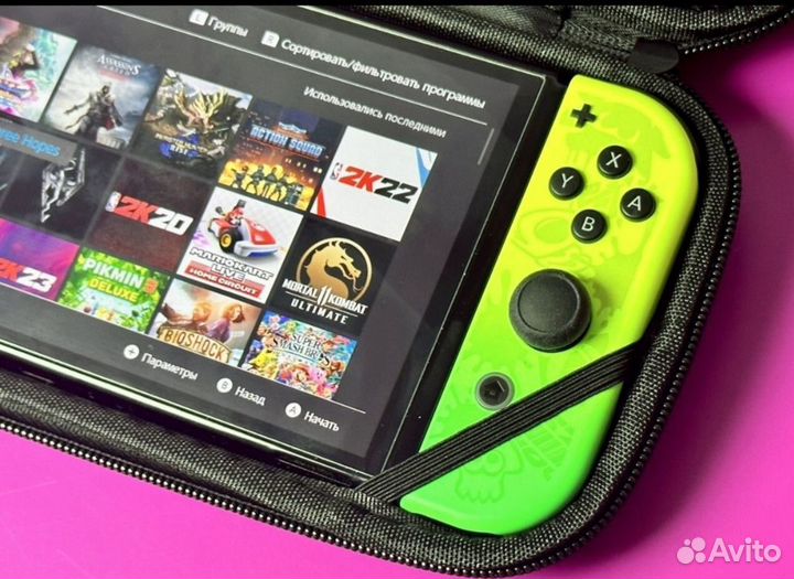 Черный чехол для Nintendo switch(Новый)