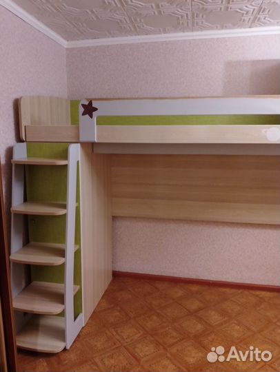 Продам детскую кровать бу цена 5000