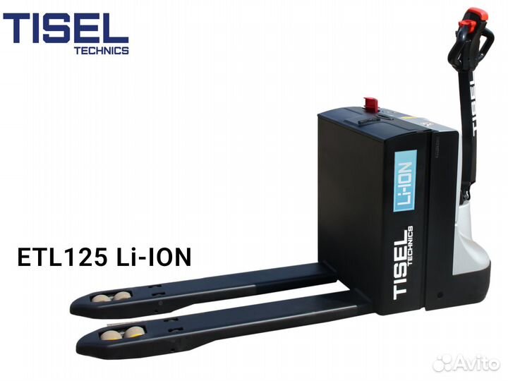 Рохля тележка самоходная Tisel ETL125 Li-ION