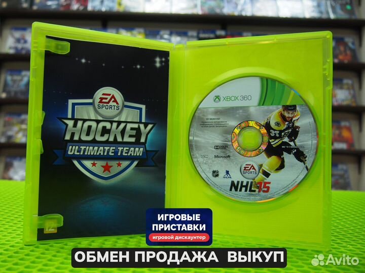 Игра для Xbox 360 NHL 15 Б/у В наличии