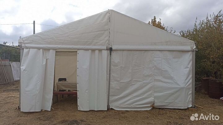 Каркасно-тентовый шатер