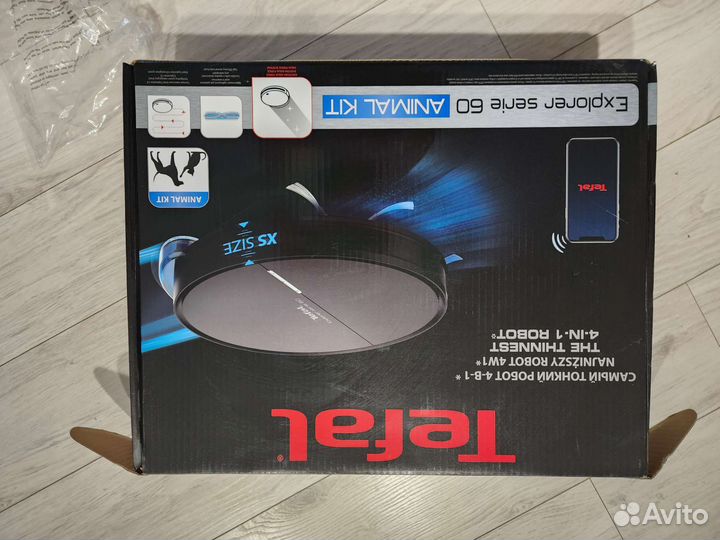 Робот пылесос tefal 60