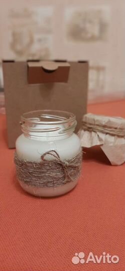 Контейнерные аромасвечи из кокосового воска