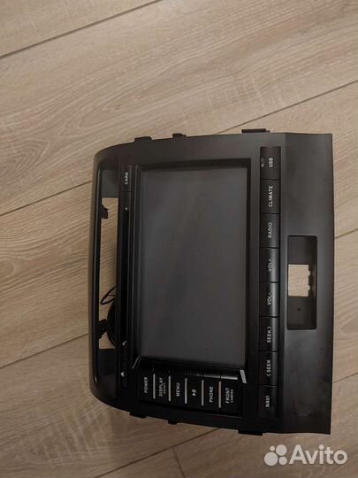 Штатная магнитола тойота ленд крузер 200