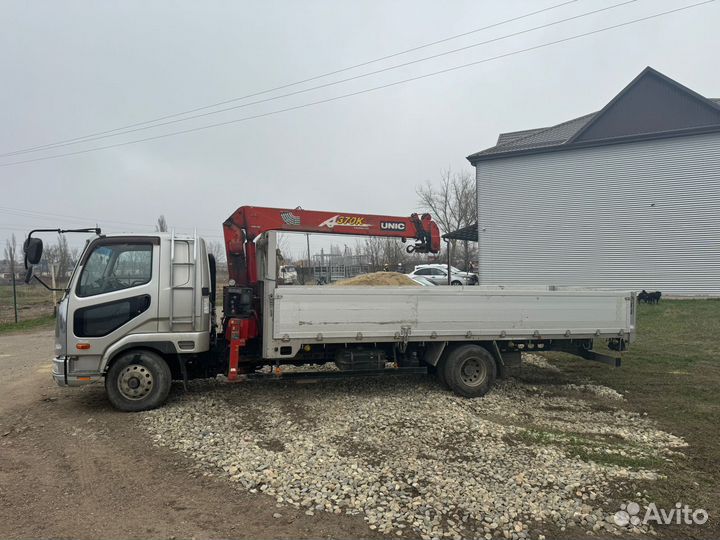 Аренда и услуги манипулятора, стрела 6 т, борт 5 т