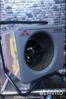 Обогреватель. Тепловая пушка Devitemp, Дания, 3кВт