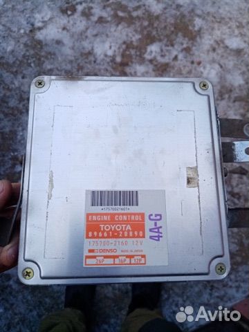 Блок управления двигателем toyota 4A-GE М/Т