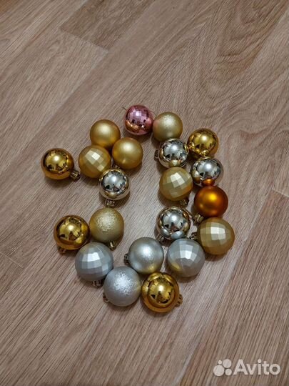 Новогодние игрушки набор