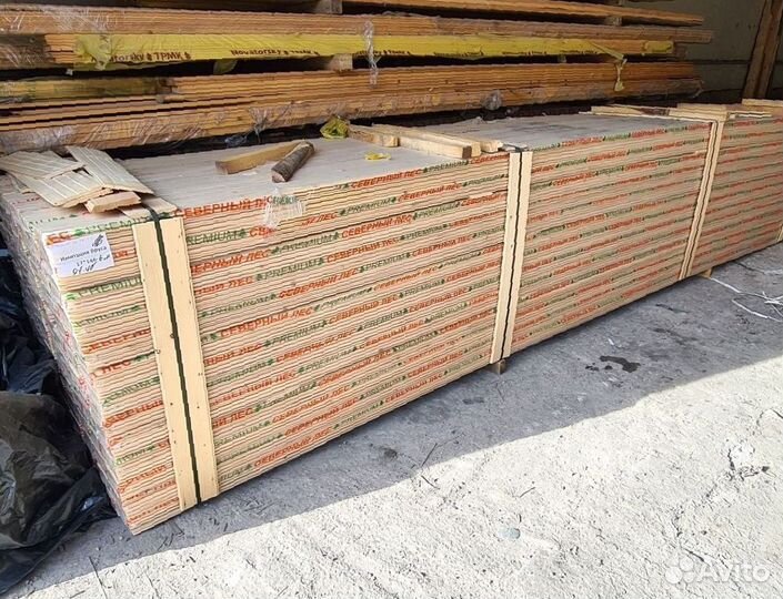 Вагонка из ангарской сосны В 14x116x4.0