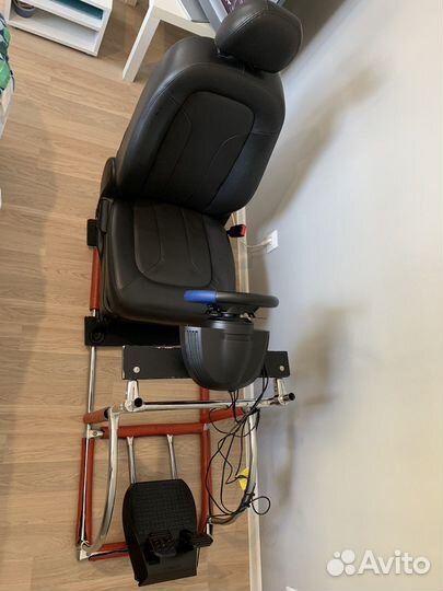 Игровой руль thrustmaster t150 + кокпит + PS4