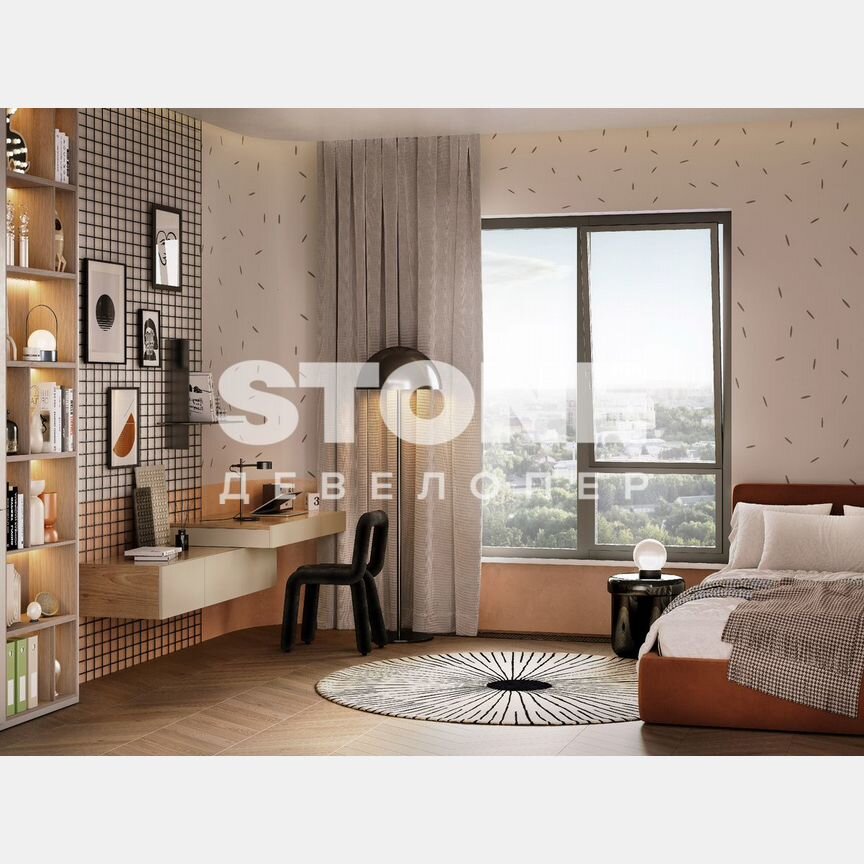 1-к. квартира, 50,1 м², 3/24 эт.