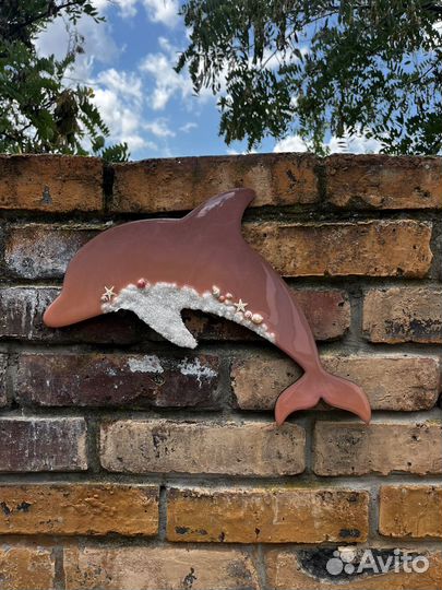 Панно настенное разное декор дельфин кит