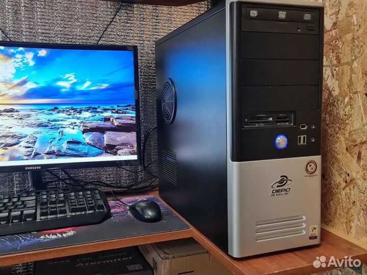 Игровой пк RX570 8GB, i7-4770, 16gbDDR3, 128SSD