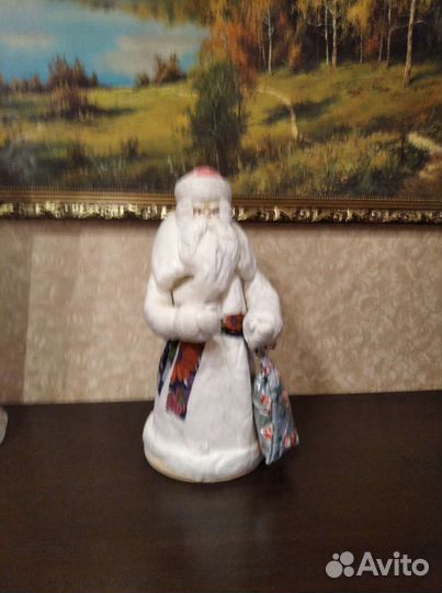 Дед мороз СССР из папье маше