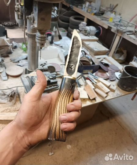 Нож якутский охотничий