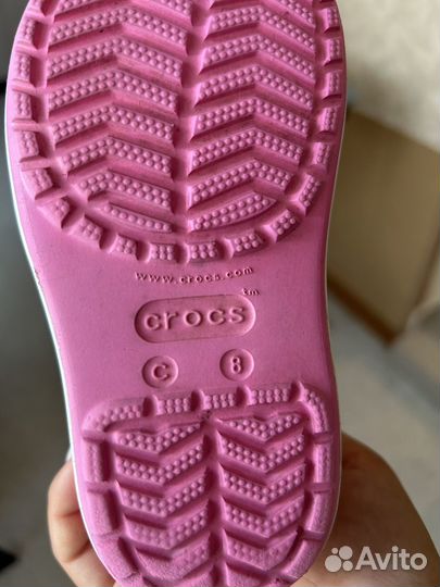Сапоги для девочки crocs