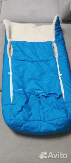 Зимний конверт в коляску для новорожденного