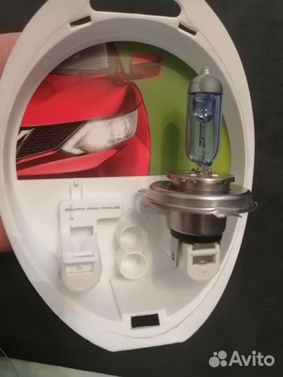 Лампа автомобильная h4