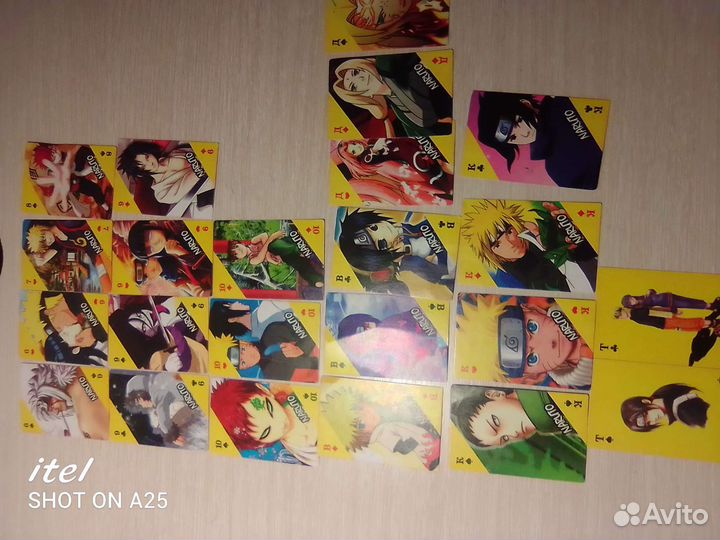 Карты игральные Наруто