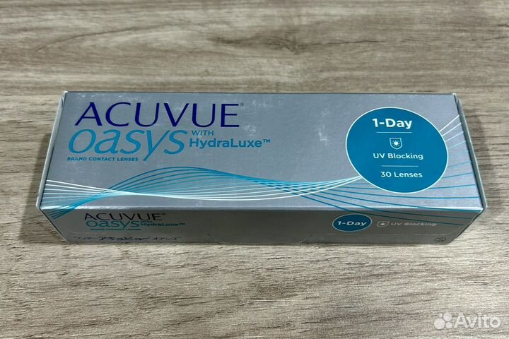 Контактные линзы 1-Day Acuvue Oasys