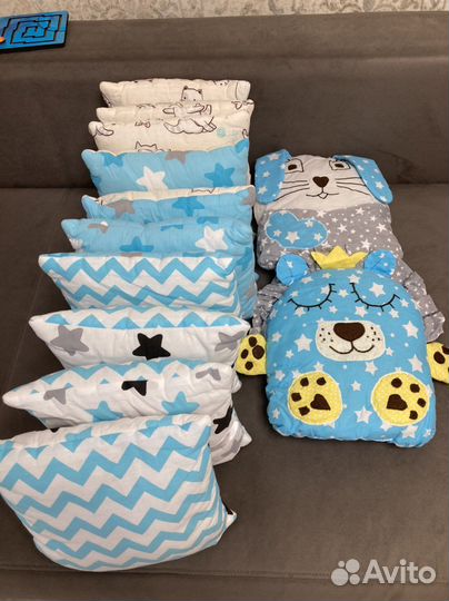 Бортики в детскую кроватку